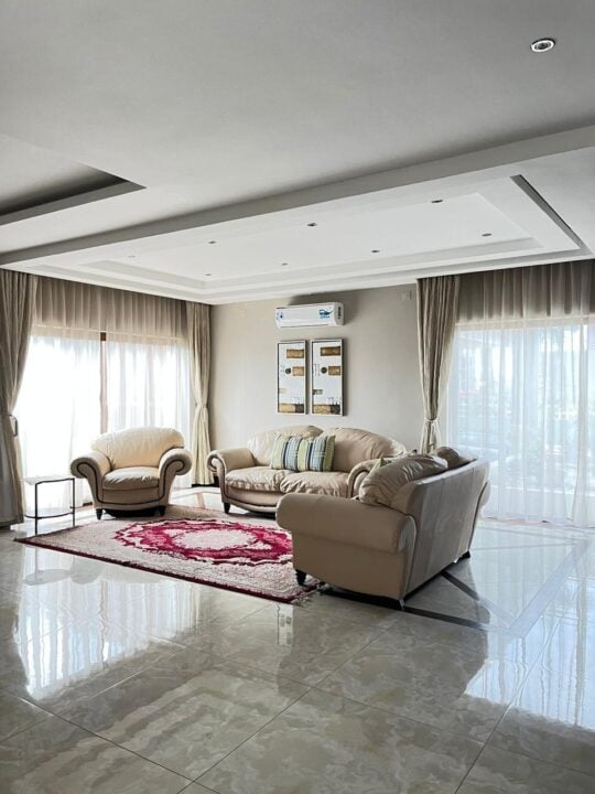 Luxurious Furnished 4+1 Bedroom Home for Rent – Sommerschield Gardens